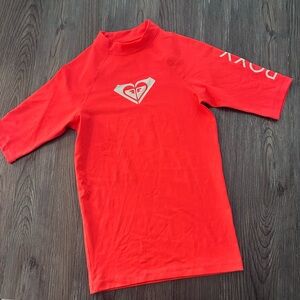 ROXY girls swim rashguard XL 14